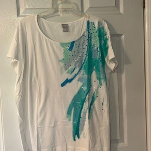 Chicos cool brushed tee